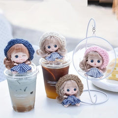12 Pocket Doll With Hat Set Dress BJD Doll Ball Joint Christmas Holiday Gift Toy