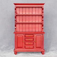 Wooden Table Desk Cabinet Cupboard Dollhouse Accessories