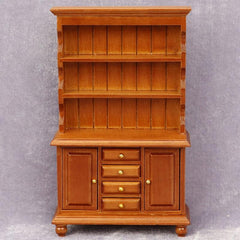 Wooden Table Desk Cabinet Cupboard Dollhouse Accessories