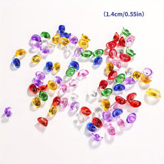 30pcs Glaze Crystal Glass Copper Urn Year Ornaments