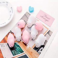 4pcs Animal Baby Seal Dragon Fidget Toys Stress Relief Sensory Ornaments