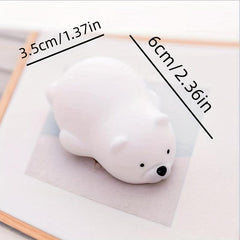 4pcs Animal Baby Seal Dragon Fidget Toys Stress Relief Sensory Ornaments