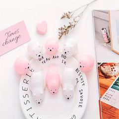4pcs Animal Baby Seal Dragon Fidget Toys Stress Relief Sensory Ornaments