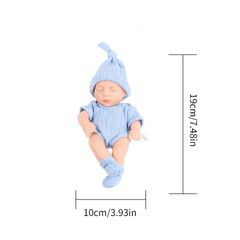 Soft Vinyl Mini Rebirth Doll Ornaments Holiday Gift