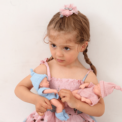 Soft Vinyl Mini Rebirth Doll Ornaments Holiday Gift
