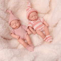 Soft Vinyl Mini Rebirth Doll Ornaments Holiday Gift