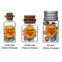Dollhouse Kitchen Mini Canisters & Lollipop DIY Accessories