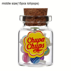 Dollhouse Kitchen Mini Canisters & Lollipop DIY Accessories