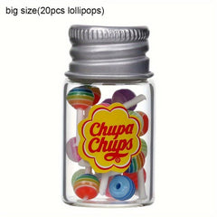 Dollhouse Kitchen Mini Canisters & Lollipop DIY Accessories