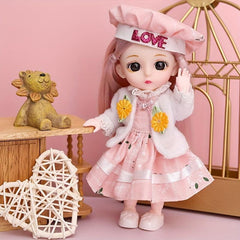 15 Princess Doll Toys Mini Bunny Dolls Holiday Gift Birthday Christmas