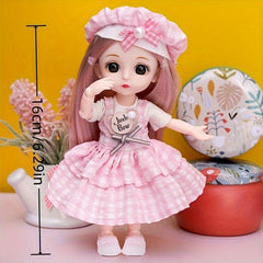 15 Princess Doll Toys Mini Bunny Dolls Holiday Gift Birthday Christmas