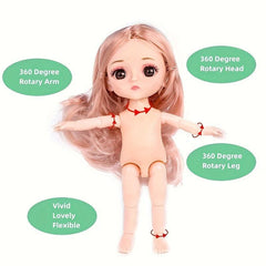 15 Princess Doll Toys Mini Bunny Dolls Holiday Gift Birthday Christmas