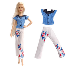 Mixed Style Clothes Barbie Doll Accessories Mermaid Dress Casual Wear Gift