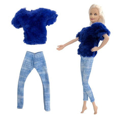 Mixed Style Clothes Barbie Doll Accessories Mermaid Dress Casual Wear Gift