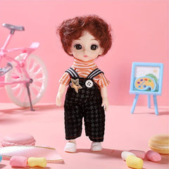 2pcs Lovely Couple Suit Couple Dolls Movable Joint Dolls Set