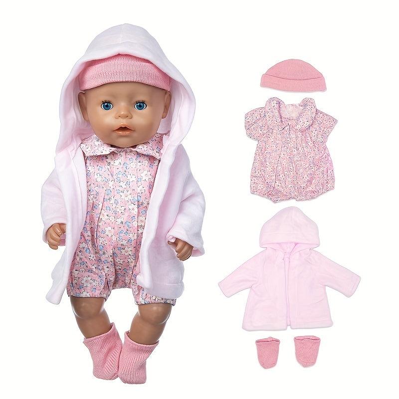 4pcs Doll Clothes Fit For 17in Doll