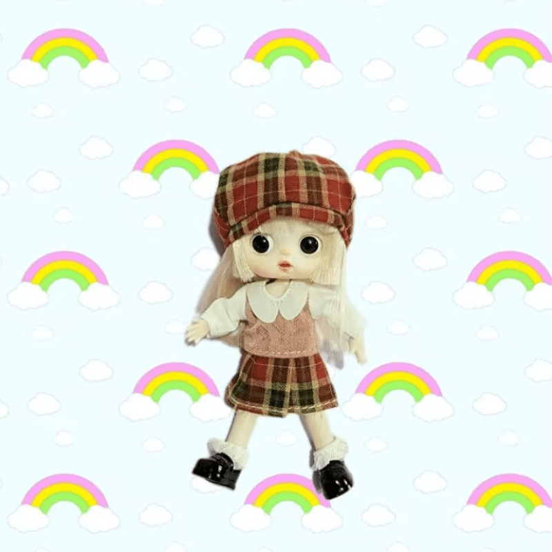 Sweetheart Girl Dress Up Doll Toy Set