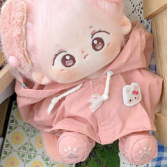 Colorful Raincoat for Waistcoat Doll Clothes