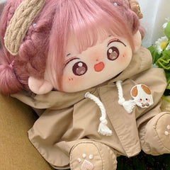 Colorful Raincoat for Waistcoat Doll Clothes