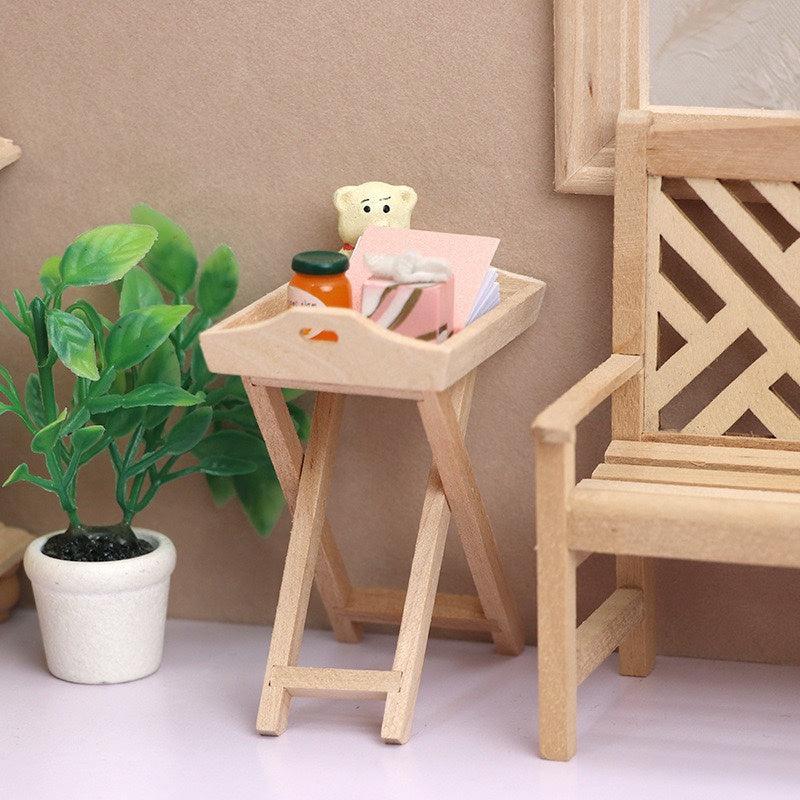 1:12 Dollhouse Mini Fruit Plate Dining Tray Set