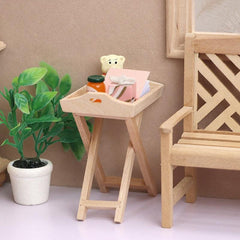 1:12 Dollhouse Mini Fruit Plate Dining Tray Set