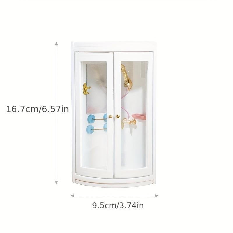 1:12 Dollhouse Furniture Wood Mini Bathroom Shower Room