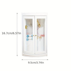 1:12 Dollhouse Furniture Wood Mini Bathroom Shower Room