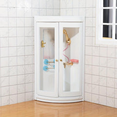 1:12 Dollhouse Furniture Wood Mini Bathroom Shower Room