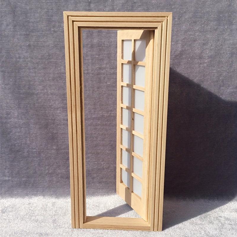 1/12 Dollhouse Micro Scene Accessories Door Window Mailbox Mini Furniture