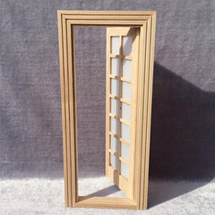 1/12 Dollhouse Micro Scene Accessories Door Window Mailbox Mini Furniture