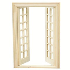 1/12 Dollhouse Micro Scene Accessories Door Window Mailbox Mini Furniture