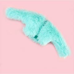 Multicolor Long Sleeve Fur Coat for 11 8 Inch Doll
