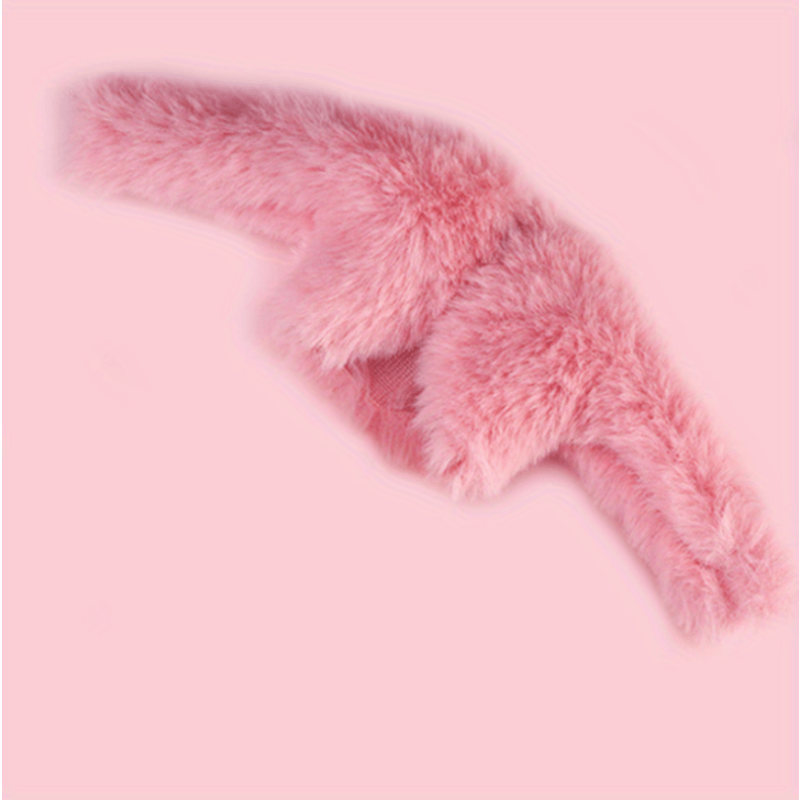 Multicolor Long Sleeve Fur Coat for 11 8 Inch Doll