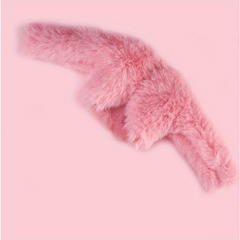 Multicolor Long Sleeve Fur Coat for 11 8 Inch Doll