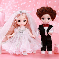 Wedding Couple Dolls Christmas Thanksgiving Gift Home Decoration