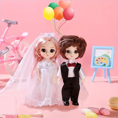 Wedding Couple Dolls Christmas Thanksgiving Gift Home Decoration