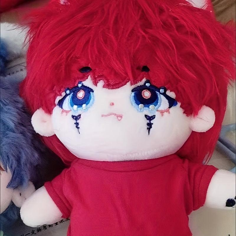 7 9 Inch Doll Plush Toy Figure T-shirt & Short Clothes Doll Accessories