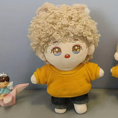 7 9 Inch Doll Plush Toy Figure T-shirt & Short Clothes Doll Accessories