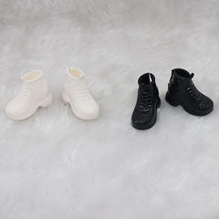 2 Pairs Doll Shoes Casual Short Boots Birthday Gift
