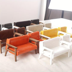 Mini Dollhouse Simulative Sofa Chair Scene Decoration