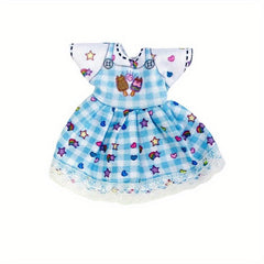 6 Inch Doll Clothes Princess Girl Doll Dress Outfits Cartoon Casual Skirt
