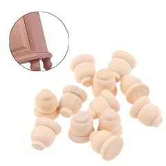 12pcs Mini Sofa Feet Dollhouse Furniture DIY Toy Doll House Accessori