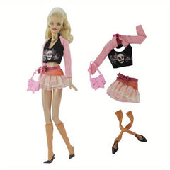 Stylish Wedding Dress Outfit for 29.97 cm Doll - Vest Jacket