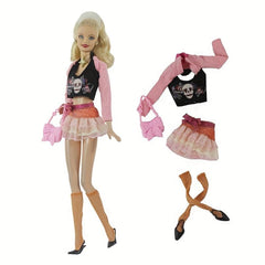 Stylish Wedding Dress Outfit for 29.97 cm Doll - Vest Jacket