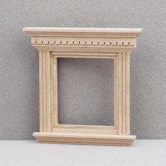 1:12 Dollhouse Window Frame Model Craft Windows Decorations