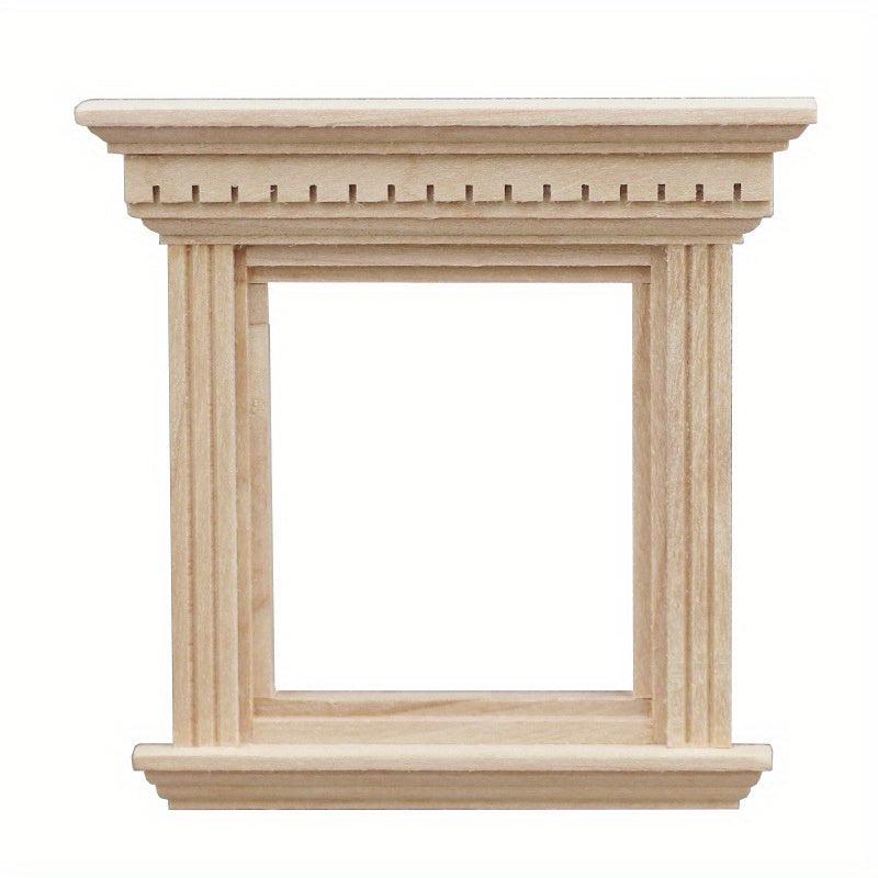 1:12 Dollhouse Window Frame Model Craft Windows Decorations