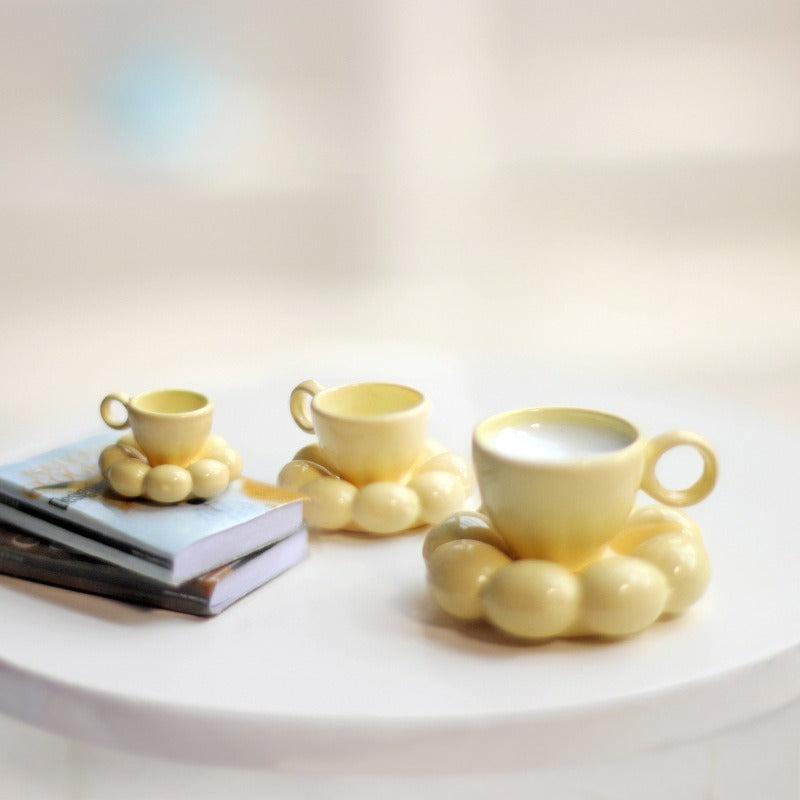 Dollhouse Flower Coaster Decoration Accessories Scene Mod