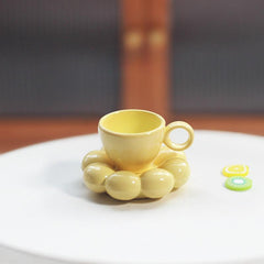 Dollhouse Flower Coaster Decoration Accessories Scene Mod
