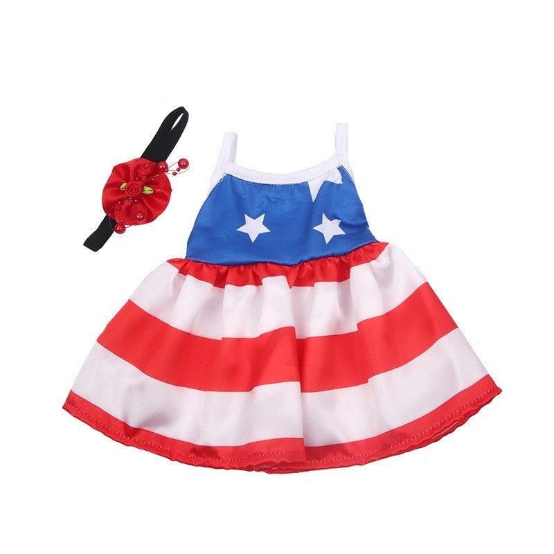 Star Striped Dress Doll Clothes 45 72 Cm Doll Not Included