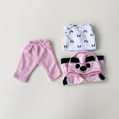 Cute Panda Reborn Doll Outfit for 16-18 Inch Dolls